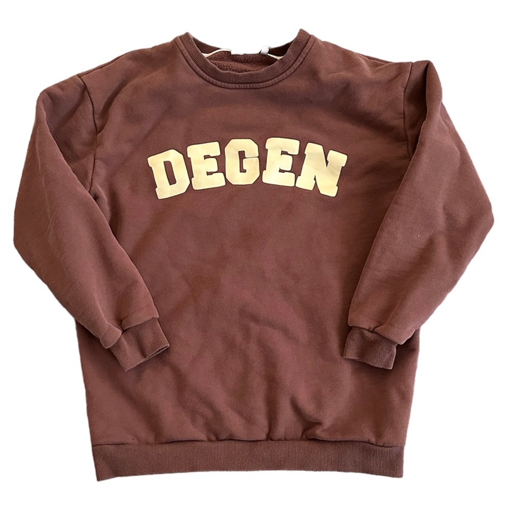 Alien Frens oversized crewneck pullover sweatshirt